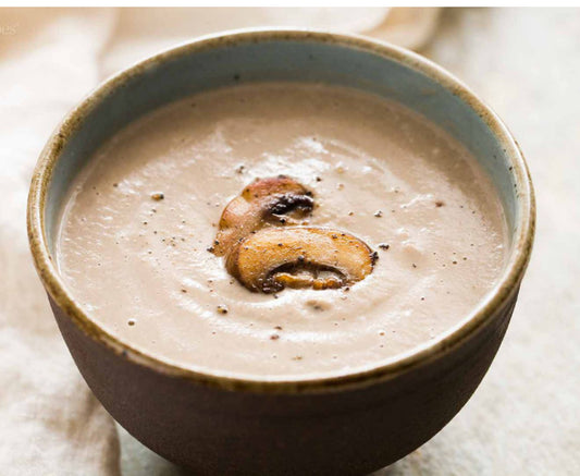 Homemade mushroom soup 1 portion